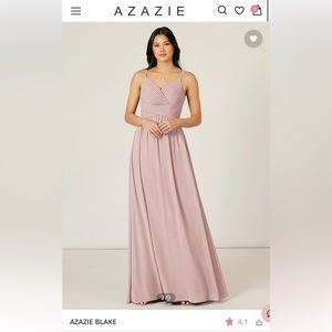 Azazie Blake Dress in Dusty Rose A0